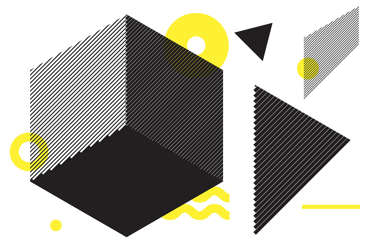 60 geometric shapes, 30 posters, a Shape Add-On by softulka (Photo 5 of 19)