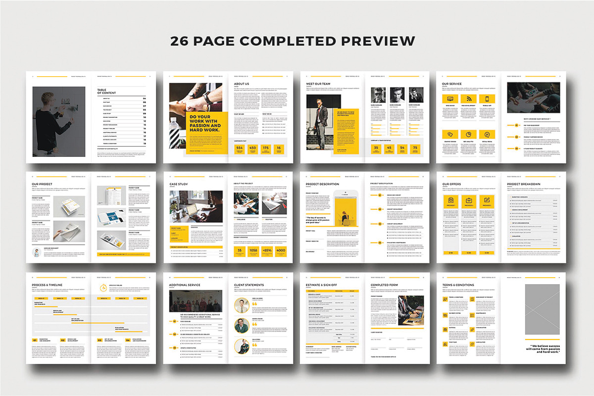 Proposal Bundle, a Brochure Template by Occy Design (Photo 25 of 33)