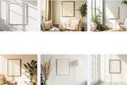 Blank Poster Frame Interior Mockup, a Mockup by VetalStock (Thumbnail 2 of 3)