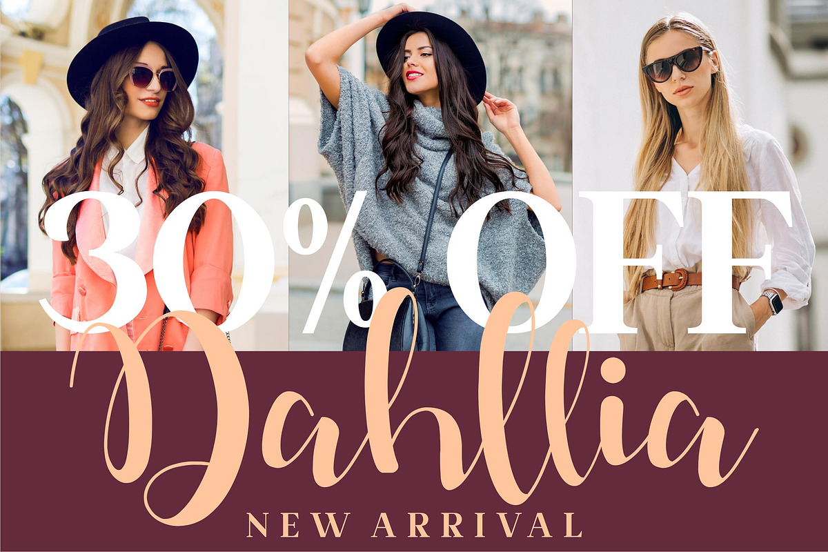 Dahllia Claire Script LS, a Script Font by GranzCreative (Photo 9 of 20)