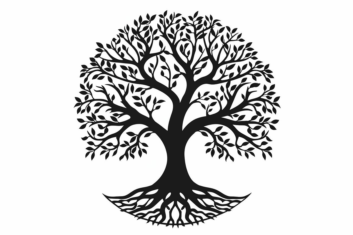 Decorative Tree of Life Bundle, an Illustration by hafijul (Photo 8 of 9)