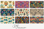80 Maya & Aztec seamless pattern, a Pattern Graphic by Poppy Lane Studio (Thumbnail 6 of 11)