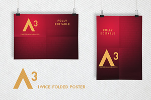 Clips Poster Mockups - A3