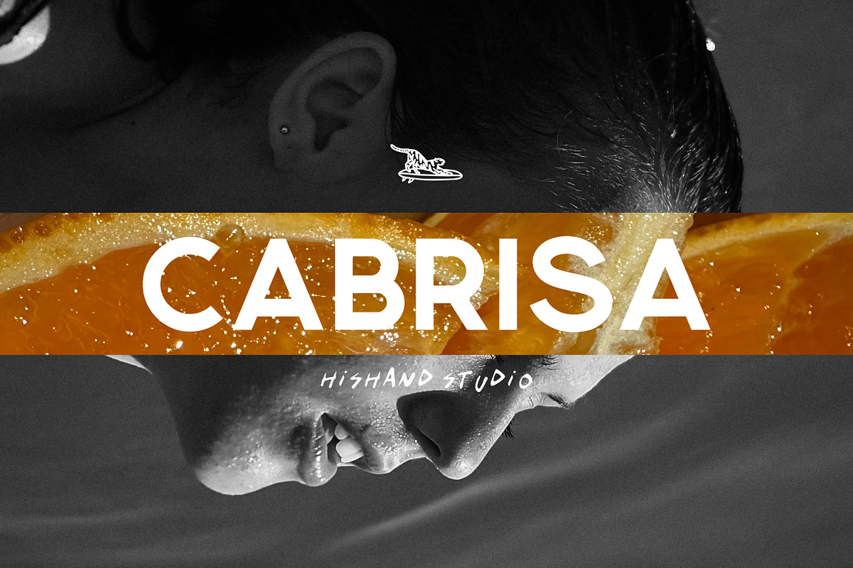 CABRISA Stylish Font Duo, a Sans Serif Font by Hishand Studio (Photo 1 of 12)