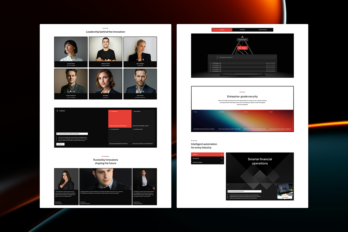 Antaris | AI SaaS Framer Template, a Landing Page Template by UI Petal (Photo 3 of 4)