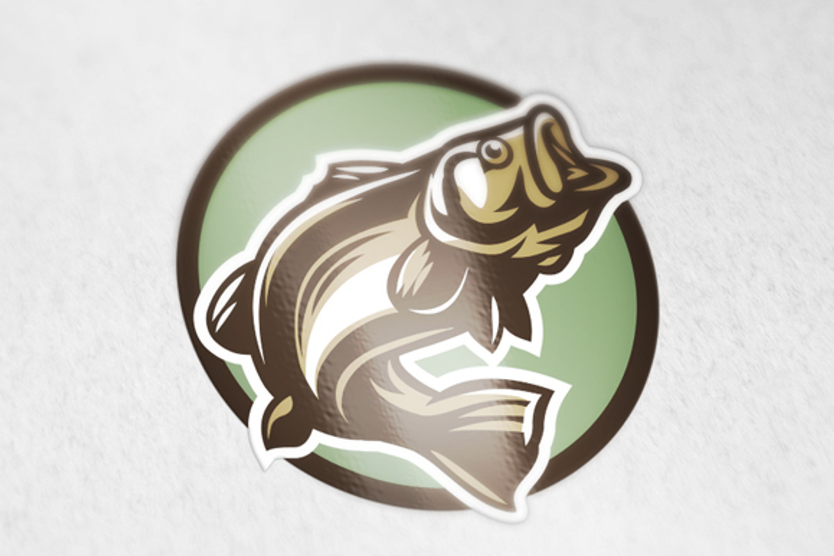 Big bass vector, an Animal Illustration by Mongkees (Photo 2 of 2)