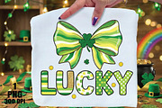 St Patricks Day Lucky png, an Illustration by Daily.Designs (Thumbnail 1 of 5)