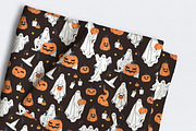 Happy Halloween, seamless patterns, a Pattern Graphic by Good Studio (Thumbnail 11 of 11)