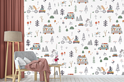 Cute Dogs and Cats Pattern, a Pattern Graphic by Lady Bruniere Design (Thumbnail 9 of 9)