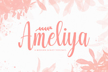 Amelya - Handwritten Font