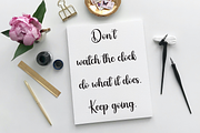 Mountain | Script Font, a Handwritten Font by Scratchones (Thumbnail 4 of 8)