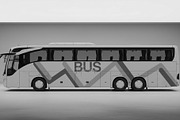 City Coach Bus Mockup Template, an Advertising Mockup by graphypix (Thumbnail 3 of 4)