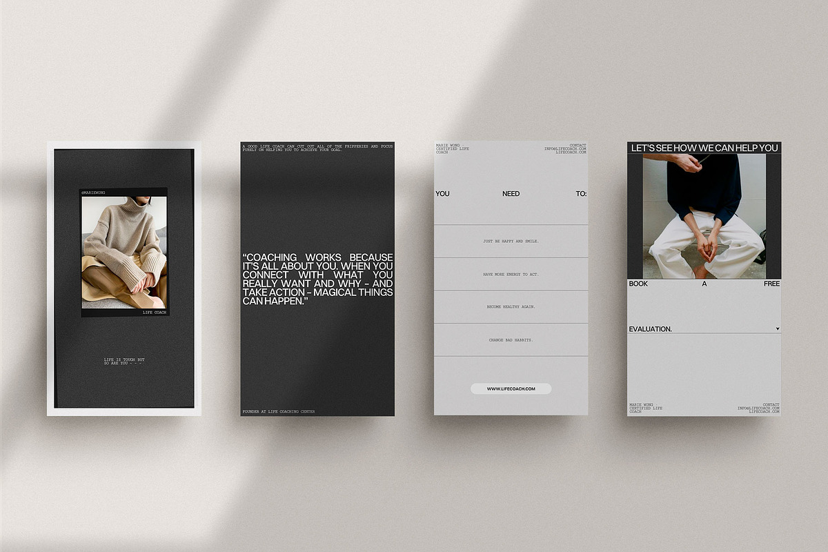 Life Coach Social Media Template, a Social Media Template by Moscovita Studio (Photo 32 of 39)