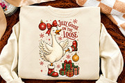Jolly Goose on the Loose Christmas, a Seasonal Illustration by Canvas Craft (Thumbnail 4 of 5)