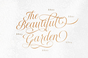 Radiate - Stylish Wedding Script