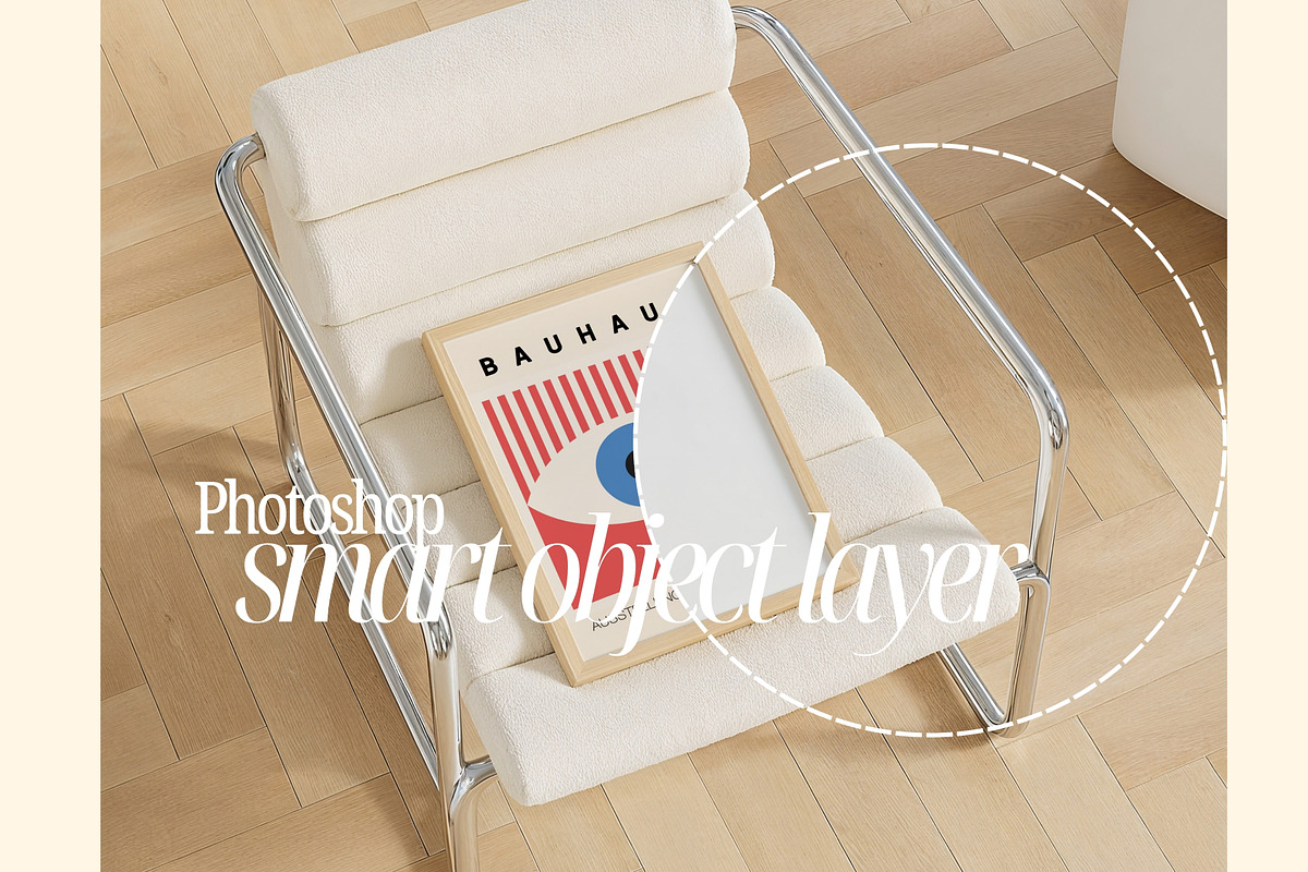 Modern Interior Frame Mockup, an Icon by First Impression Mockups (Photo 2 of 5)