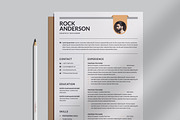 Clean Resume/CV Template, a Resume Template by Proper_media (Thumbnail 2 of 6)