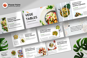 Vegetables - PowerPoint Template