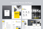Proposal 24 Pages | DOCX, InDesign, a Brochure Template by BrochuresFactory (Thumbnail 11 of 11)