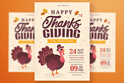 Thanksgiving Flyer Template, a Flyer Template by Esui Studio (Thumbnail 2 of 3)