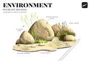 Environment Procreate brushes, a Brush Add-On by sparklePixieStudio BRUSH (Thumbnail 2 of 8)