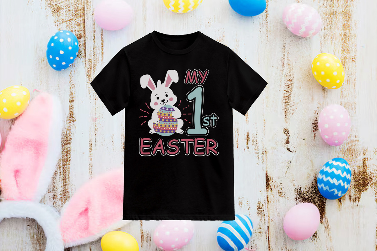 My First Easter Shirt | Baby Easter, a Graphic by Vector Portal (Photo 4 of 5)