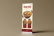 Roll-Up Banner for Food Promotion, a Poster Template by vectorlnk (Thumbnail 3 of 4)