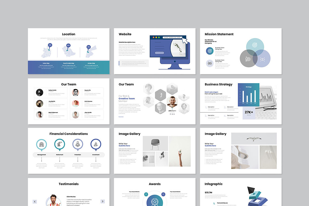 Company Profile Presentation, a Presentation Template by GenerousArt (Photo 8 of 8)