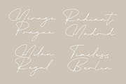 Bangkok Sapture, a Script Font by Integritype Studio (Thumbnail 3 of 15)