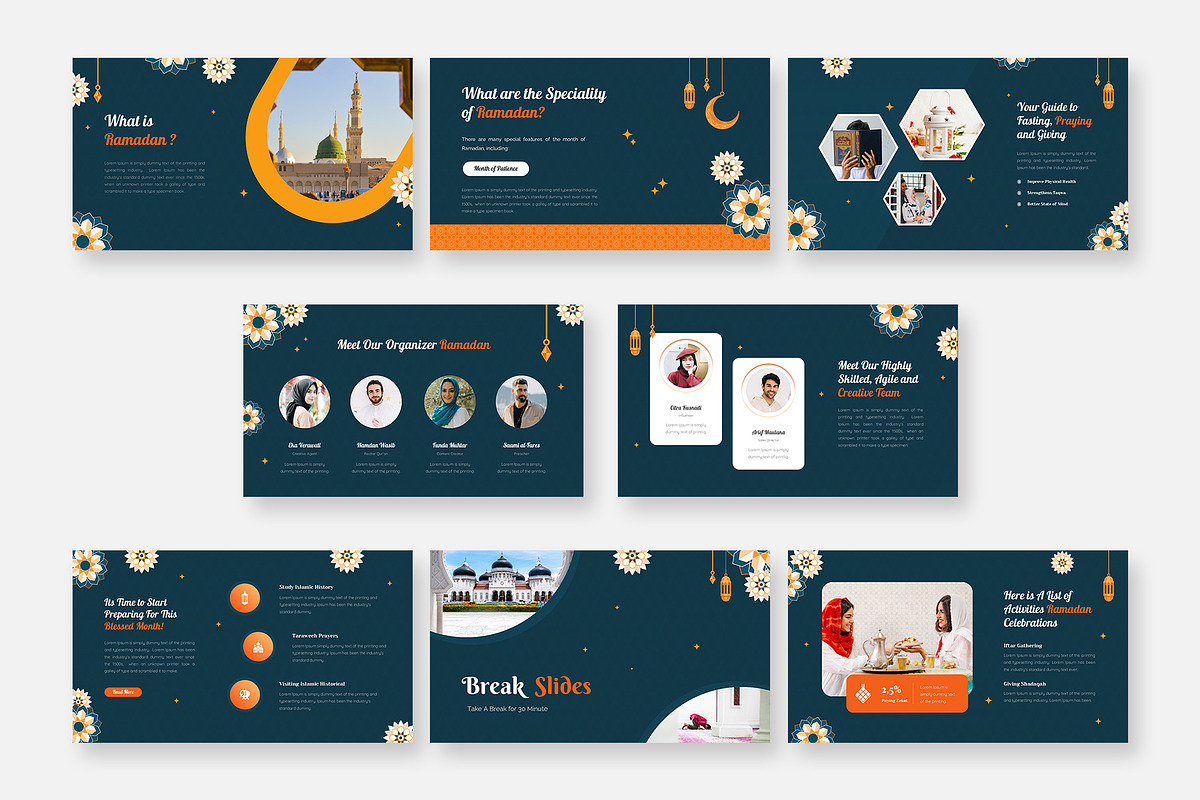 Ramadan PowerPoint Presentation, a Presentation Template by Premast (Photo 2 of 3)