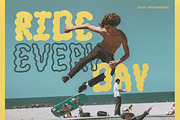 Jump Up | Wavy Groovy Font Duo, a Handwritten Font by AnMark (Thumbnail 3 of 15)