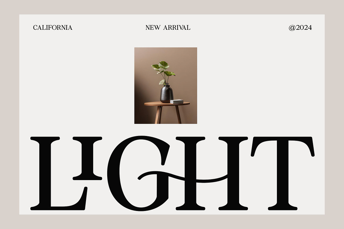 Fergina Modern Ligature Font, a Serif Font by RantautypeStudio (Photo 11 of 15)