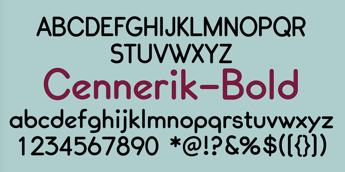 Cennerik, a Sans Serif Font by Ingrimayne Type (Photo 10 of 11)