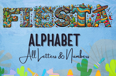 Fiesta Alphabet Fiesta Letters