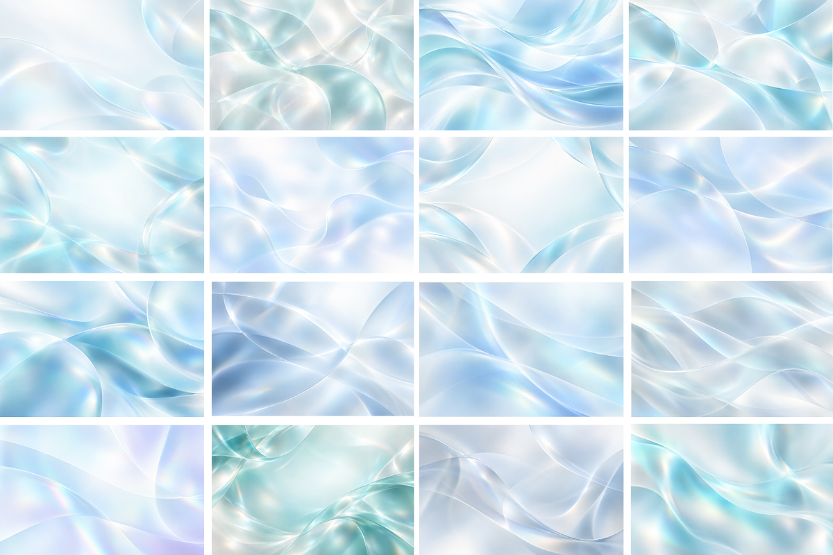 Soft Glassmorphism Backgrounds, a Background Graphic by MarisoArt (Photo 4 of 4)