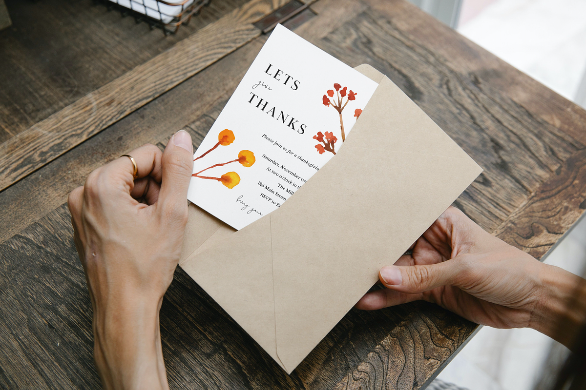 Editable Thanksgiving Invitation, an Invitation Template by ForeverPrint (Photo 5 of 9)