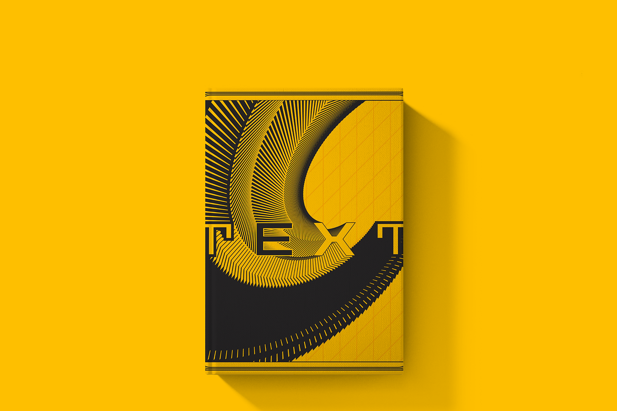 Yellow Geometric Cover Design Bundle, a Poster Template by NJ Himel (Photo 17 of 40)