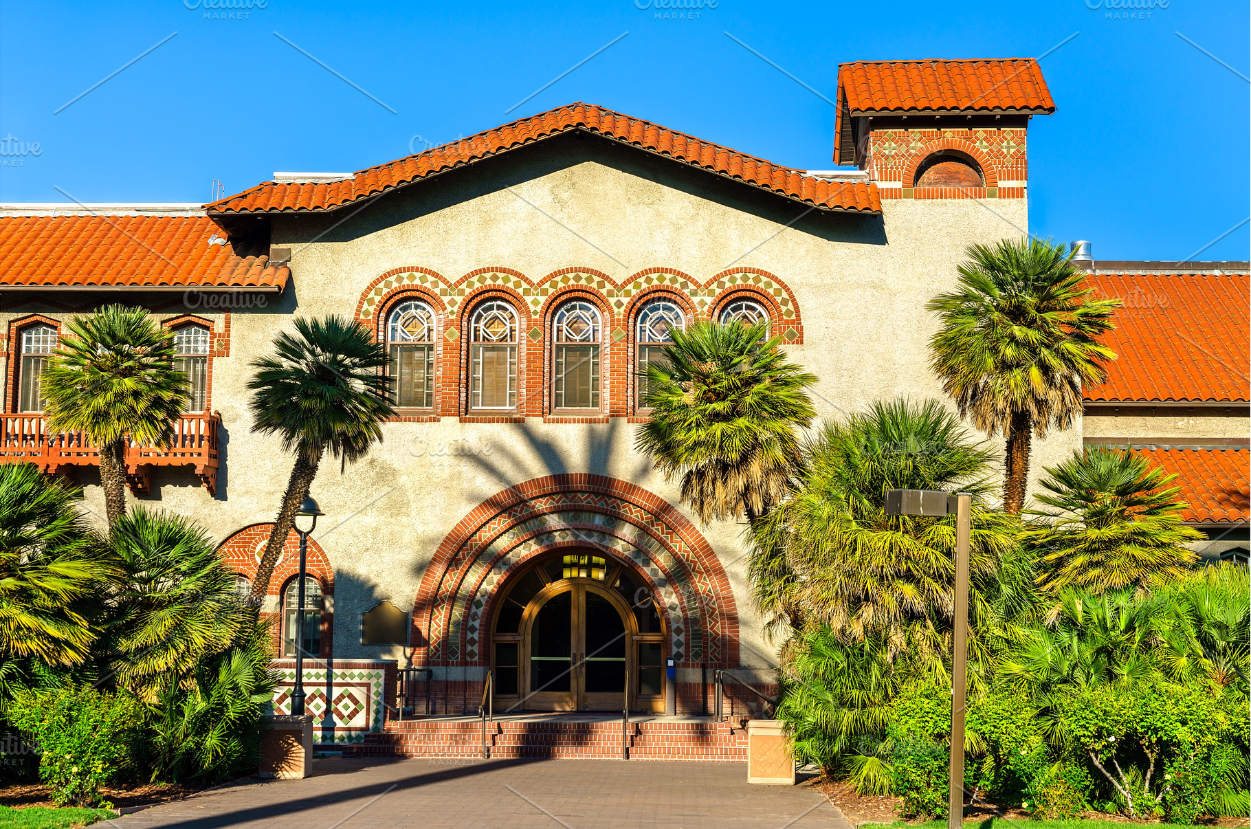 Tower Hall of San Jose State, an Architecture Photo by Leonid Andronov