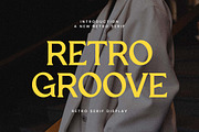 Retro Groove Retro Serif Font, a Serif Font by UICreative (Thumbnail 1 of 13)