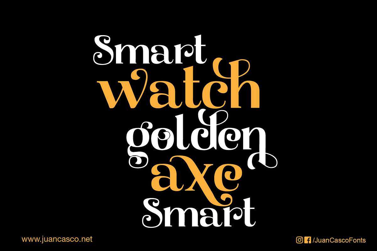 Broadway Serif preview 3