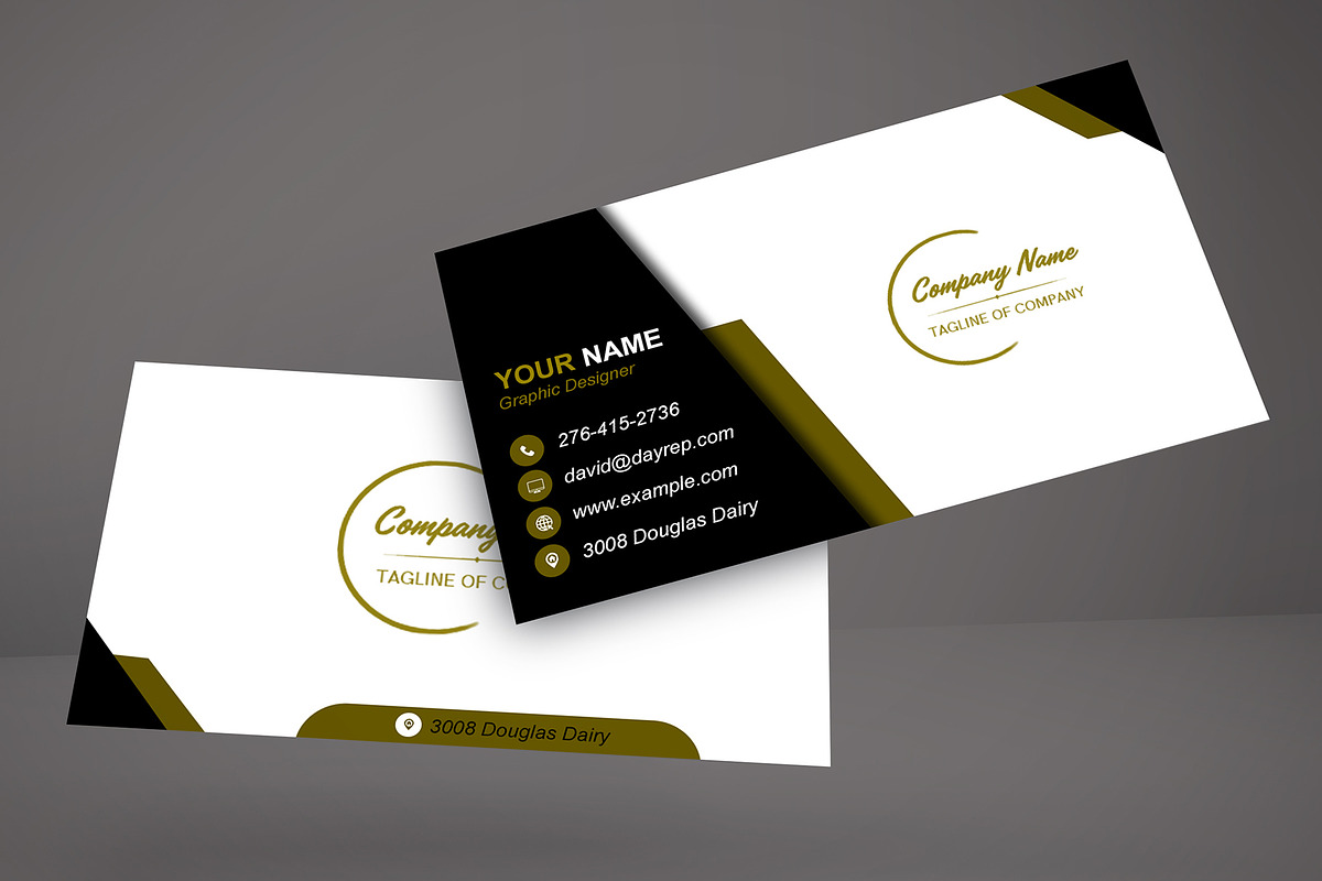 Modern Corporate ID Card preview 2
