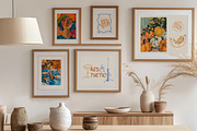SALE Feel the autumn Doodles Print, a Background Graphic by 60secondsArt (Thumbnail 5 of 9)