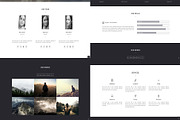 Bourbon One Page MultiPage Template, a HTML Template by CapitalTemplate (Thumbnail 5 of 6)