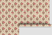 Vintage Floral Kawaii Bundle Pattern, a Pattern Graphic by one-touch (Thumbnail 14 of 20)