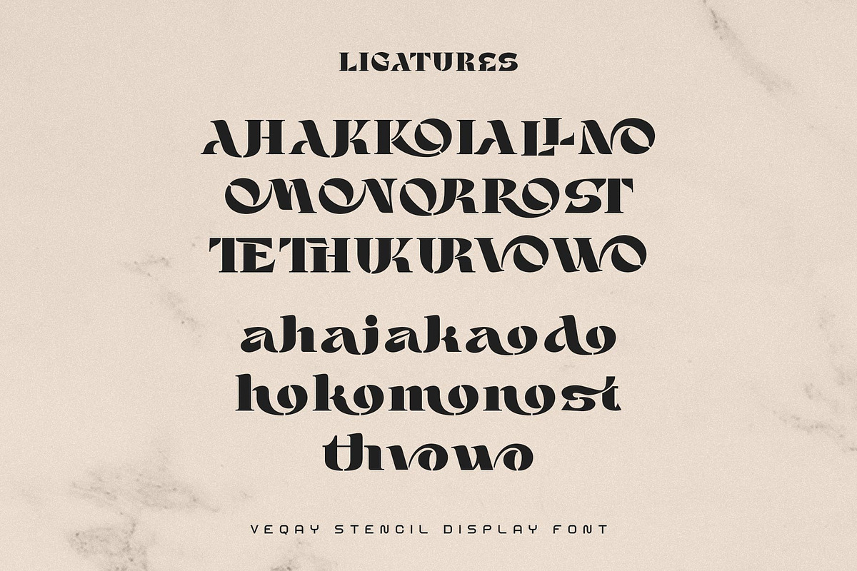 VEQAY Typeface, a Serif Font by alit design (Photo 11 of 15)
