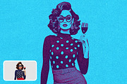 Duotone Halftone Photo Effect, a Layer Style Add-On by dokudokunomi (Thumbnail 4 of 5)