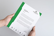 Best Letter Head Template, a Stationery Template by Zia Grfx (Thumbnail 1 of 5)