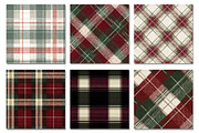 Christmas Plaid Seamless Pattern, a Texture Graphic by Dream Creation (Thumbnail 7 of 7)