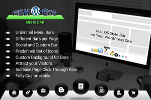 FISHEYE Menu Bar