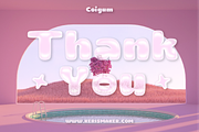 Coigum, a Sans Serif Font by kerismaker (Thumbnail 11 of 11)